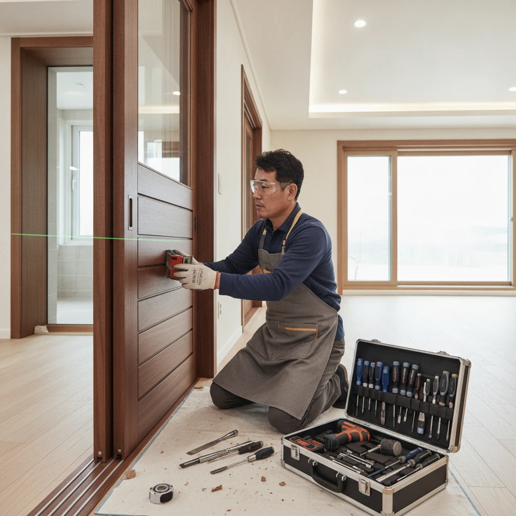 전문적인 시공 서비스